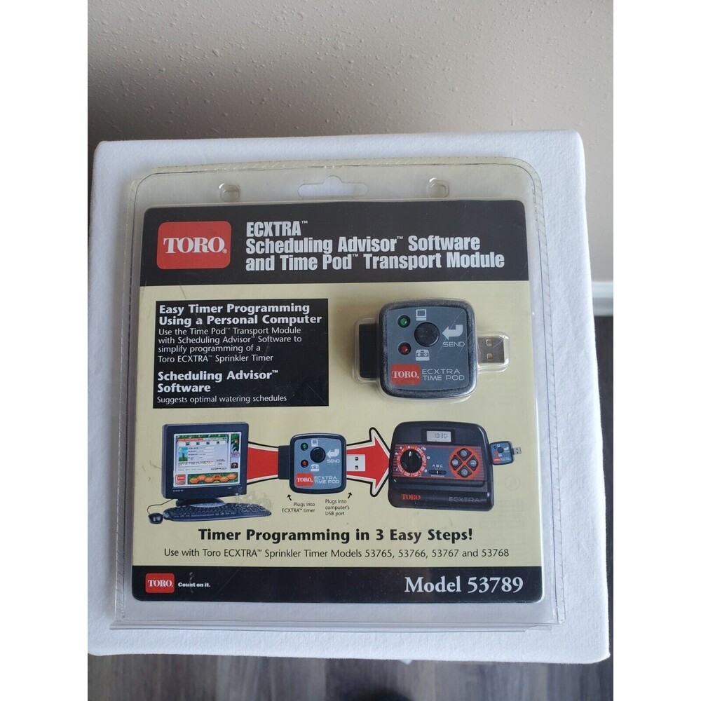 Toro Ecxtra Scheduling Advisor Software Time Pod Transport Module Model 53789